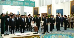 Presiden Prabowo lantik 26 tokoh Wantimpres hari ini, Jumat, 2 Oktober 2026 di Istana Kepresidenan, Jakarta. (Sumber: Tangkapan layar YouTube/Sekretariat Presiden)
