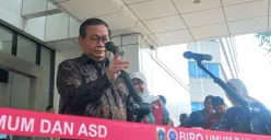 Potret Pramono Anung di Kuningan Jakarta Selatan. (Sumber: Poskota/Syifa)