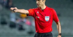 Profil Akhrol Riskullaev, wasit asal Uzbekistan yang memimpin final Timnas Indonesia vs Thailand. (Sumber: X/@TimnasXtra)