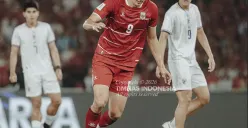 Timnas Indonesia masih bermain imbang 0-0 melawan Thailand pada final FIFA ASEAN Cup 2026 di SUGBK, Senayan, Jakarta. (Sumber: Timnas Indonesia)
