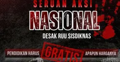 Poster aksi demonstrasi BEM SI di Gedung DPR RI yang akan digelar, Senin, 5 Oktober 2026. (Sumber: Instagram/@bem_si)