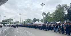 Polda Metro Jaya menyiapkan pengamanan untuk final FIFA ASEAN Cup 2026 antara Timnas Indonesia melawan Thailand di Stadion Utama Gelora Bung Karno (SUGBK), Jakarta Pusat, Senin, 5 Oktober 2026 malam. (Sumber: Polda Metro Jaya)