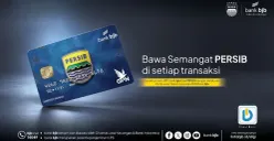 Kartu ATM bank bjb Edisi Persib. (Sumber: Dok. bank bjb)