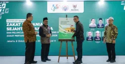 Peluncuran buku Pemetaan Potensi Muzaki Zakat Pertanian Desa di Indonesia 2026 di Kantor Baznas, Jakarta, Kamis, 8 Oktober 2026. (Sumber: Dok. Baznas)