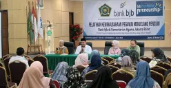 DPLK bank bjb menggelar perhelatan Bulan Dana Pensiun 2026 di Lapangan Saparua, Kota Bandung, Jawa Barat. (Sumber: Dok. bank bjb)