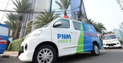 Ambulans yang disalurkan Baznas RI dan PNM di berbagai wilayah Indonesia. (Sumber: Istimewa)