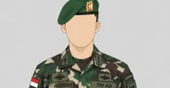 Ilustrasi - Profil Letkol Arman Jab, perwira TNI pemilik rumah dinas Cijantung yang jadi markas judol. (Sumber: AI Generated)