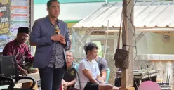 Anggota DPRD Jabar, Abdul Karim menghadiri pembukaan Pelatihan Pelatih Futsal Level 1 Nasional Kabupaten Cianjur, Rabu, 16 September 2026. (Sumber: Dok. Istimewa)