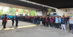 Tim gabungan Bareskrim Polri dan Polda Metro Jaya menggerebek kawasan Kampung Boncos dan Kampung Ambon, Jakarta Barat, Jumat, 9 Oktober 2026, pagi WIB. (Sumber: Dok. Istimewa)