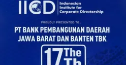 bank bjb masuk jajaran Top 50 Emiten MidCap dan meraih penghargaan dari IICD 2026. (Sumber: Istimewa)
