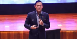 Menko Infra AHY memberikan pengayaan kepada sekitar 384 peserta P3MD yang diselenggarakan oleh URI bersama Danantara Corporate University. (Sumber: Dok. Istimewa)