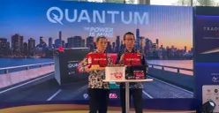 PT Astra Otoparts Tbk resmi memperbarui desain terbaru baterai Quantum dalam ajang Trade Expo Indonesia (TEI) 2026 di ICE BSD pada 14 Oktober 2026. (Sumber: Poskota/Herdyan Anugrah)