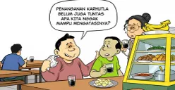 Obrolan warteg hari ini, Kamis, 15 Oktober 2026. (Sumber: Poskota/Arif Setiadi)