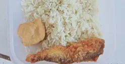 Menu MBG yang dikeluhkan orang tua siswa SDN 1 Cipedang di Lebak. (Sumber: Poskota/Samsul Fatoni)