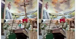 Pastor Patricio Alfredo Sánchez Molinari tewas tertimpa salib saat memimpin misa di Guayaquil, Ekuador. (Sumber: X/@Breaking911)