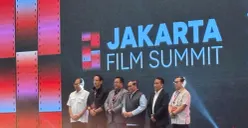 Gubernur DKI Jakarta, Pramono Anung dan Wakil Gubernur DKI Jakarta, Rano Karno menghadiri Jakarta Film Summit 2026 di Park Hyatt, Jakarta Pusat. (Sumber: Poskota/Syifa)