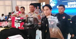 Polres Cimahi melaksanakan ungkap kasus peredaran dan penyalahgunaan narkoba. (Sumber: Poskota/Gatot Poedji Utomo)