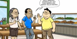 Obrolan warteg hari ini, Kamis, 22 Oktober 2026. (Sumber: Poskota/Arif Setiadi)