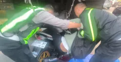 Korban tewas dalam kecelakaan di Jalan Raya Serang-Tangerang, tepatnya Kampung Sentul, Desa Sentul, Kecamatan Kragilan, Kabupaten Serang, Banten, Rabu, 21 Oktober 2026. (Sumber: Dok. Istimewa)