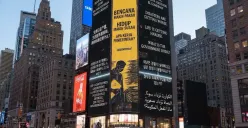 Netizen mengusulkan patungan Rp10.000 untuk menayangkan pesan Greenpeace di Times Square, New York. (Sumber: Threads/@kasitau.jakarta)