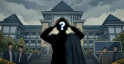 Presiden BEM Umsura inisial N menjadi sorotan usai muncul dugaan permintaan dana Rp39 juta kepada polisi atas nama Aliansi BEM Surabaya. (Sumber: Generated AI)