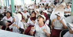 Program BISA PandAI Numerasi yang diinisiasi TelkomGroup untuk memperkuat kompetensi pendidik dalam mengembangkan pembelajaran numerasi dan STEM. (Sumber: Dok. Telkom)