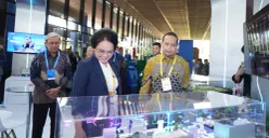 Direktur Enterprise & Business Service Telkom, Veranita Yosephine dalam rangkaian Bali Tech Week (BTW) 2026 di Denpasar, Bali, Senin, 19 Oktober 2026. (Sumber: Dok. Telkom)