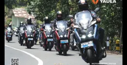 Yadea GT80 mencatat jarak tempuh 182 km dalam pengujian Bromo-Madura. (Sumber: Yadea Indonesia)
