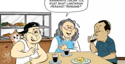 Obrolan warteg hari ini, Jumat, 23 Oktober 2026. (Sumber: Poskota/Arif Setiadi)