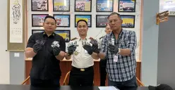 Petugas Rutan Kelas I Jakarta Pusat menggagalkan dugaan penyelundupan 65 cartridge vape yang dibawa pengunjung saat hendak membesuk warga binaan. (Sumber: Istimewa)