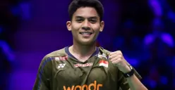 Pebulu tangkis tunggal putra Indonesia, Mohammad Zaki Ubaidillah lolos ke final badminton French Open 2026. (Sumber: Instagram/@badminton.ina)