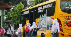Bus sekolah di Jakarta. (Sumber: Istimewa)