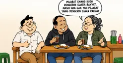 Ilustrasi Obrolan Warteg, Senin, 26 Oktober 2026. (Sumber: Poskota/Arif Setiadi)