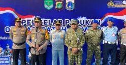 Polda Metro Jaya mengerahkan 2.938 personel gabungan dalam Operasi Patuh Jaya 2026 yang berlangsung selama 14 hari, mulai 26 Oktober hingga 8 November 2026. (Sumber: Poskota/ Ali Mansur)
