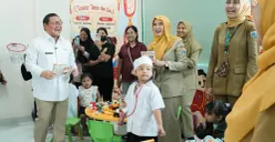 Gubernur DKI Jakarta, Pramono Anung saat meresmikan Puskesmas Taman Sari, Senin 26 Oktober 2026. (Sumber: Pemprov DKI)