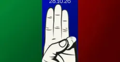 Simbol warna hijau, biru, dan merah jelang demo nasional 28 Oktober 2026 (Dok. Instagram/jogjamemanggilofficial)