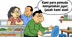 Ilustrasi Obrolan Warteg, Rabu, 28 Oktober 2026. (Sumber: Poskota/Arif Setiadi)