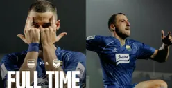 Balsa Sekulic mencetak dua gol saat Persib Bandung mengalahkan Melbourne Victory 2-0 pada matchday ketiga Grup E ACL Two 2026/2027 di Stadion Si Jalak Harupat, Rabu (28/10/2026). (Sumber: Persib)
