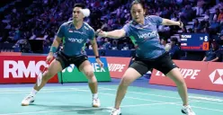 Pasangan pebulutangkis Amri Syahnawi/Nita Violina Marwah akan menghadapi rekan senegaranya di babak 16 besar Hylo Open 2026. (Sumber: Instagram/@badminton.ina)