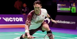 Pebulutangkis tunggal putra Indonesia, Jonatan Christie akan berlaga pada babak perempat final badminton Hylo Open 2026. (Sumber: Instagram/@badminton.ina)