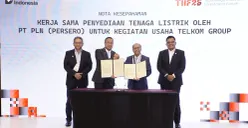Telkom melalui operating company NeutraDC bersama Danantara Indonesia, PLN, dan mitra pengelola kawasan industri terpadu mendorong pengembangan National AI Data Center Hub dengan pendekatan berbasis kawasan industri. (Sumber: Dok. Telkom)