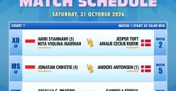 Jadwal semifinal badminton Hylo Open 2026. (Sumber: Instagram/@badminton.ina)