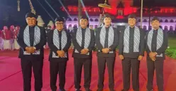 Anggota DPRD Jabar, Abdul Karim saat mengikuti kegiatan peringatan Hari Jadi ke-81 Jabar di halaman Gedung Sate, Jalan Diponegoro Nomor 22, Kota Bandung, Rabu, 19 Agustus 2026. (Sumber: Dok. Istimewa)