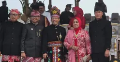 Anggota DPRD Jabar, Abdul Karim menghadiri Upacara Pengibaran Bendera Sang Merah Putih dan parade pasukan dalam rangka peringatan HUT ke-81 RI di halaman Gedung Sate, Kota Bandung, Senin, 17 Agustus 2026. (Sumber: Dok. Istimewa)