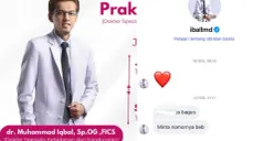Akun Instagram dokter Muhammad Iqbal ramai dicari setelah terseret kasus dugaan pelecehan verbal terhadap seorang perempuan. (Sumber: Kolase/Threads)
