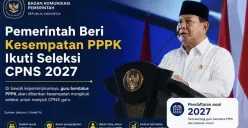 Guru PPPK mendapat peluang mengikuti seleksi CPNS guru mulai 2027 melalui mekanisme seleksi yang ditetapkan pemerintah. (Sumber: Bakom.ri)