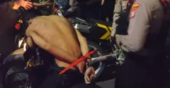 Penangkapan pelaku curanmor di Jalan Margonda-Juanda, Kemiri Muka, Kecamatan Beji, Kota Depok, Rabu, 2 September 2026. (Sumber: Dok. Polres Metro Depok)