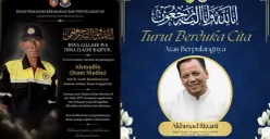 Akhmad Rizan dan Itam Madi dua relawan yang gugur saat bertugas (Sumber: Instagram/@bpbd_kota_palangkaraya dan @damkarkobar)