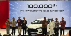 BYD resmi membuka pabrik pertamanya di Indonesia yang berlokasi di Subang, Jawa Barat pada, 3 September 2026. (Sumber: Poskota/Aldi Harlanda Irawan)