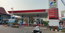 SPBU Pertamina di Cirendeu, Tangerang Selatan, Jumat, 4 September 2026. (Sumber: Poskota/Ali Mansur)